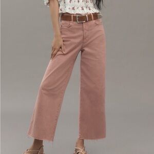 PAIGE Anessa High-Rise Crop Wide-Leg Jeans 26P NWT